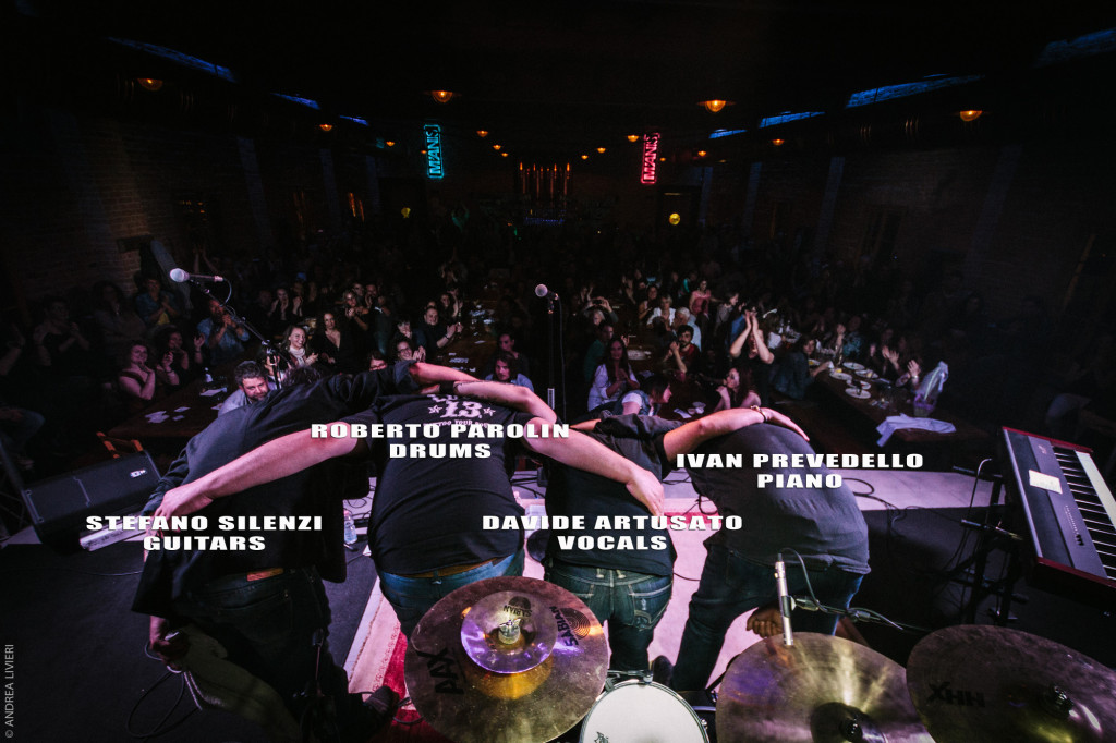 Stefano Silenzi, guitars; Roberto Parolin - drums; Davide Artusato, vocals; Ivan Prevedello, Piano.